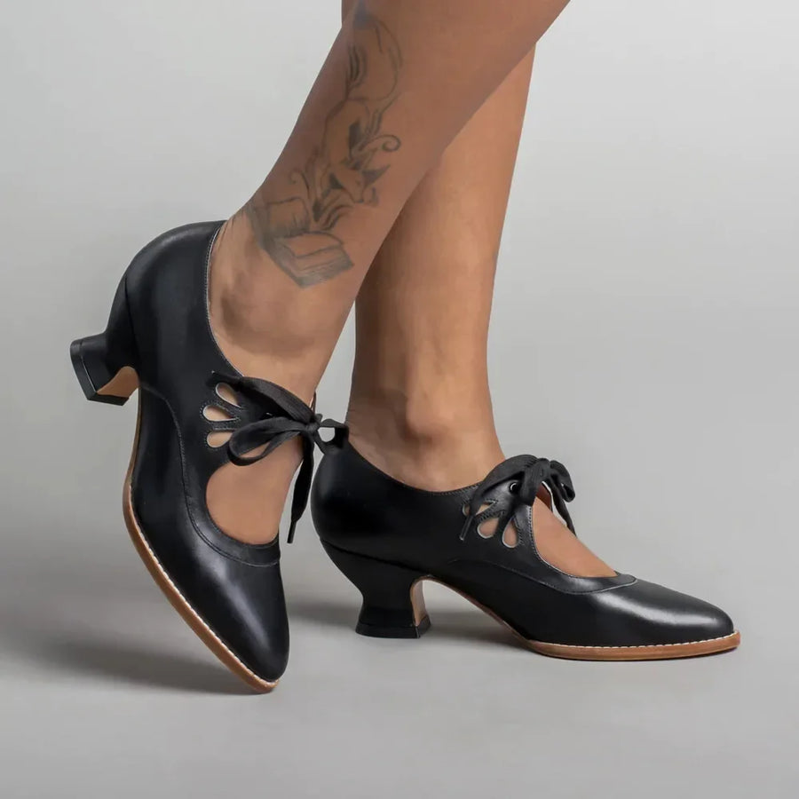 ✨ Lace-Up Mary Jane Heels / Talons Mary Jane à lacets