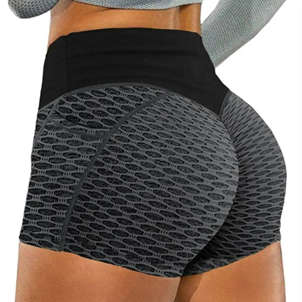 Women's High Waist Yoga Shorts – Tummy Control, Butt Lifting, Breathable Workout Shorts