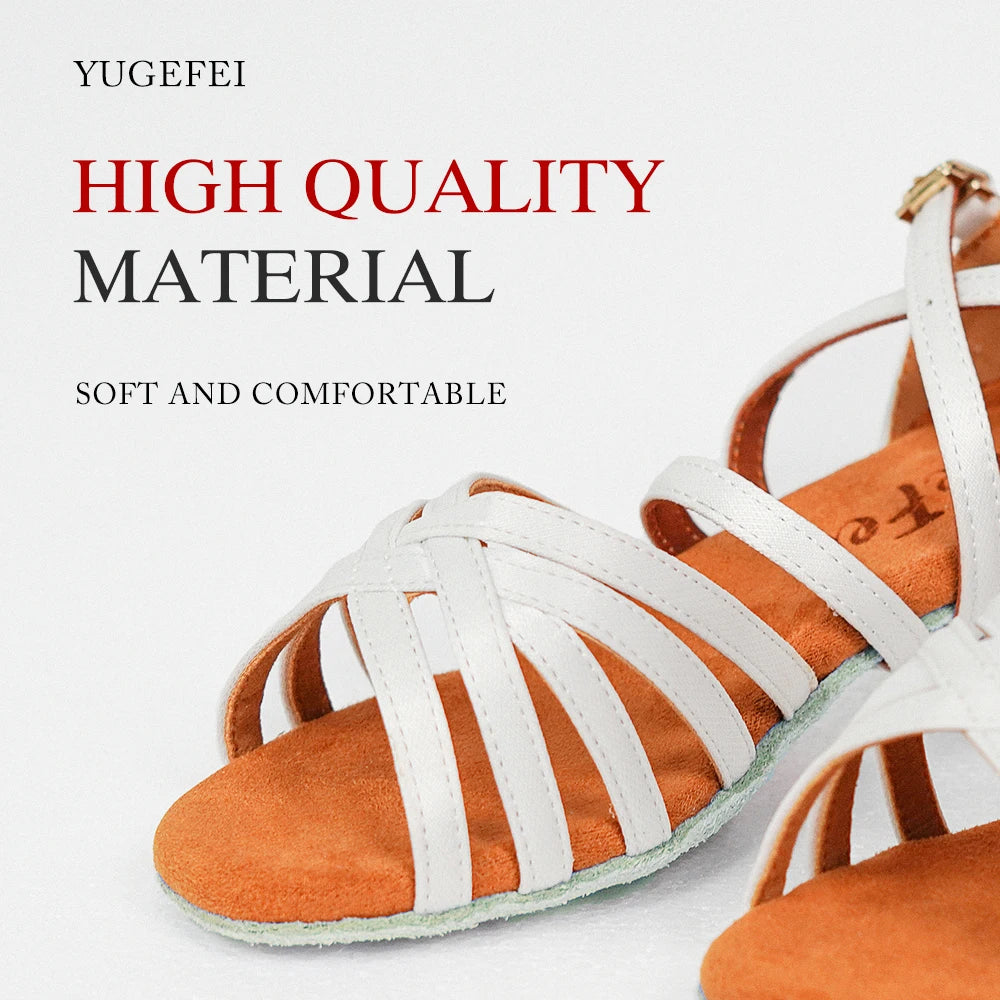 Vennystyle Latin Dance Shoes – Soft Sole Girls & Women