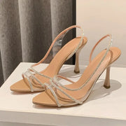 Women's Pointed Toe Pumps (Apricot) – Shop at OWNLUXE