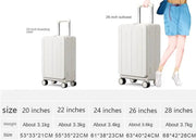 20" Carry-On Luggage with USB Charging Port - 360° Spinner Wheels
