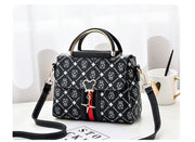 Luxury Designer Shoulder Bag - Women's Printed Monogram Tote Handbag