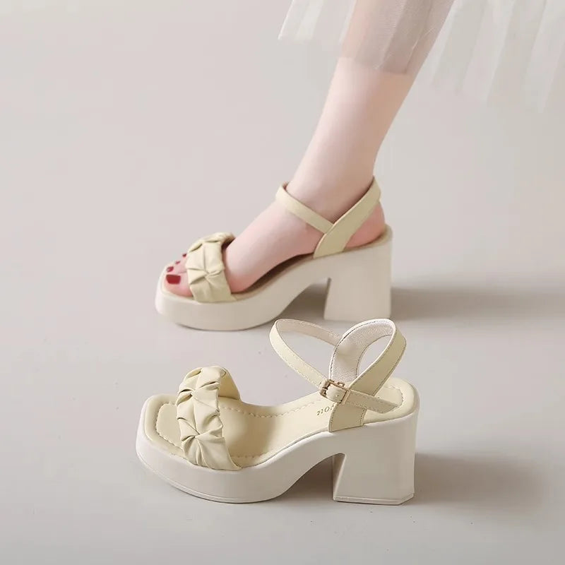 Women's Platform Breathable Heels – Shop at OWNLUXE