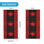 Canadian Flag Maple Leaf Neck Gaiter | OWNLUXE