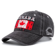 Canadian Flag Embroidered Baseball Cap — Adjustable Retro Unisex Hat | OWNLUXE