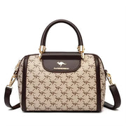 Animal Print Large Capacity Tote Bag - Soft Leather Crossbody | OWNLUXE