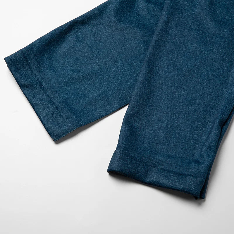 Faux Denim Leggings – High Waist Shapewear