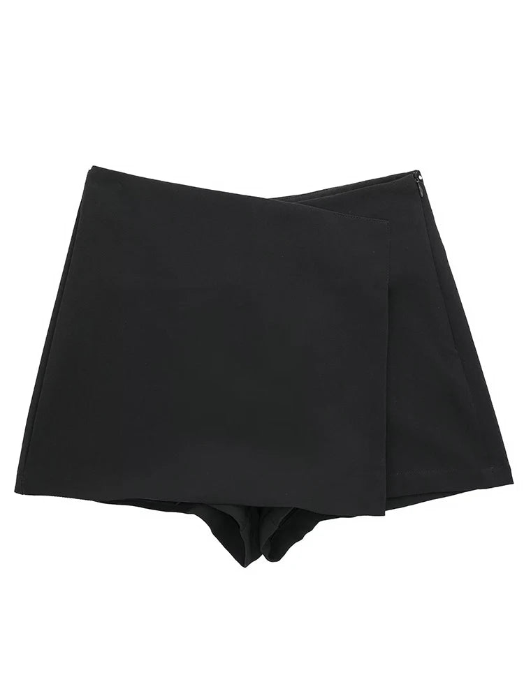 Zip-Up Vintage High-Waist Skirt | OWNLUXE