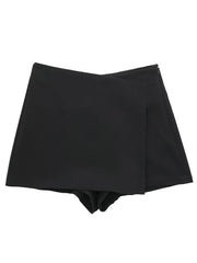 Zip-Up Vintage High-Waist Skirt | OWNLUXE