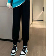Thickened Lamb Velvet Winter Pants - Fleece Lined Windproof Trousers