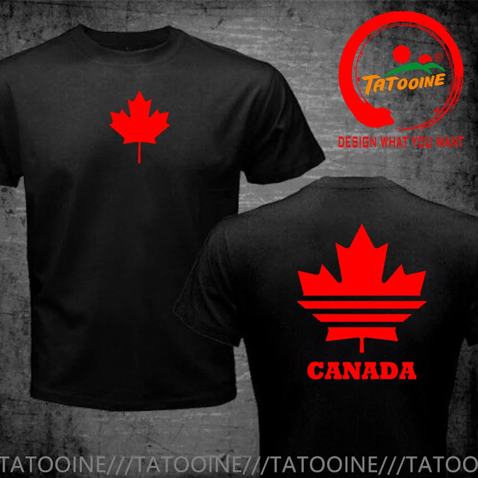 Canada Day Graphic T-Shirt | Maple Leaf & Flag Tee | OWNLUXE