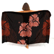 Floral Polynesian Swim Cover-Up | OWNLUXE