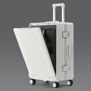 Front-Opening Carry-On Spinner with Laptop Compartment