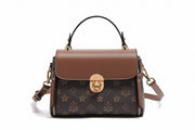 Vintage Signature Plaid Tote Bag - Luxury Shoulder Handbag