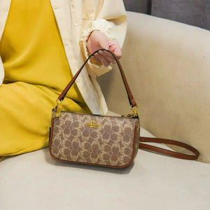 Elegant Women's Underarm Bag Hot Popular Ladies Shoulder Bag PU Leather Luxury Handbag Ladies Bag Designer Crossbody Bag