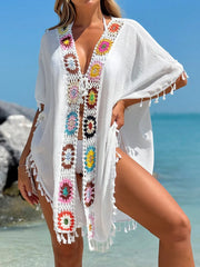 Sunset Crochet Swim Cover-Up | OWNLUXE