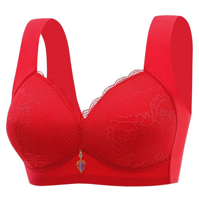 Breathable Gather Comfortable Bra | OWNLUXE