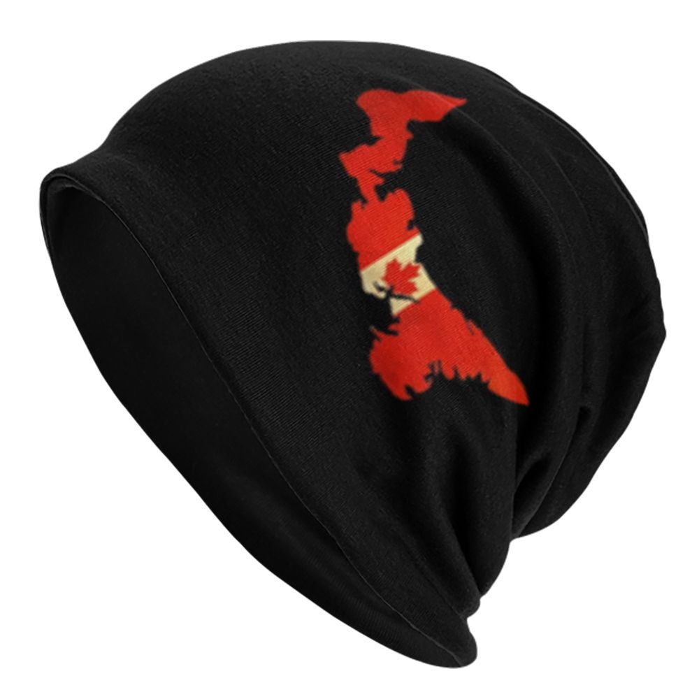 Canadian Flag Beanie – Unisex Winter Knitted Hat Canadian Patriotic | OWNLUXE