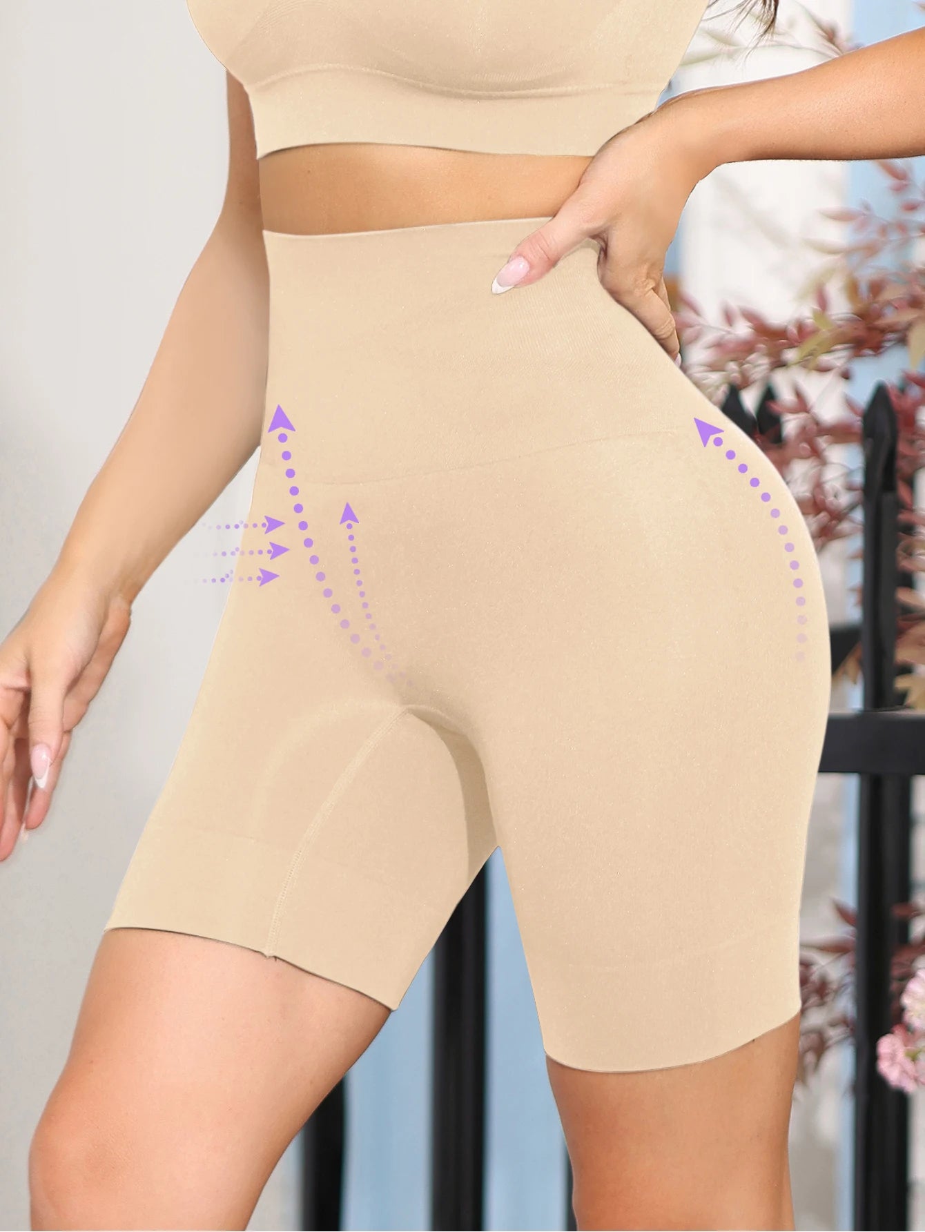 High Waist Butt Lifter Shapewear Panties - Tummy Control Boyshorts