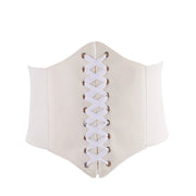 Leather High-Waist Corset | OWNLUXE