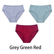 Women's Seamless Cotton Briefs 3-Pack | 6 Colors | OWNLUXE