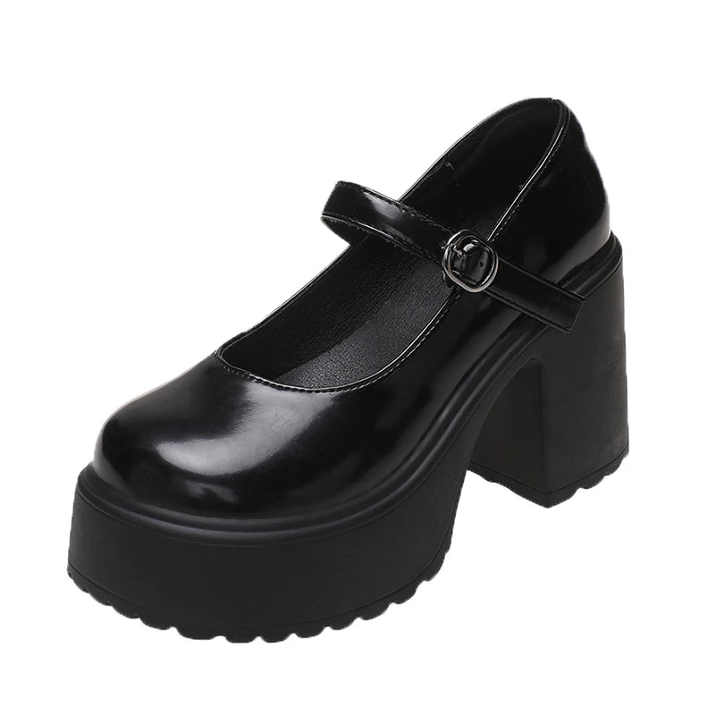 Women's Platform Leather Pumps – Shop at OWNLUXE