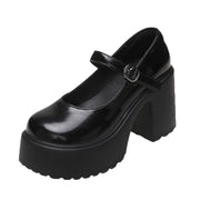 Women's Platform Leather Pumps – Shop at OWNLUXE