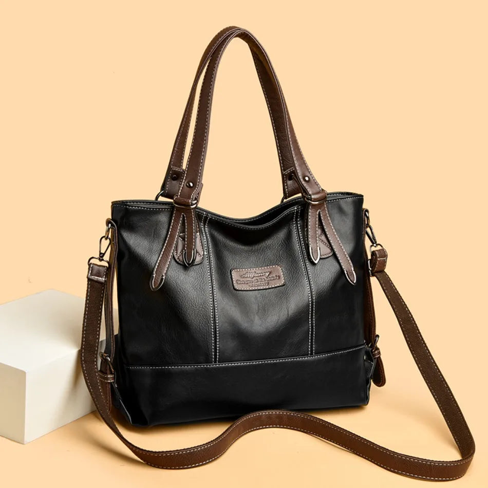 Four Arrows Luxury Handbag – Top Quality PU Leather Designer Shoulder Crossbody