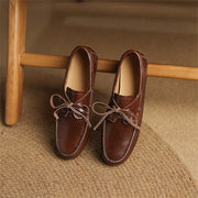 Women's Leather Loafers (Dark Brown Leather) – Shop at OWNLUXE