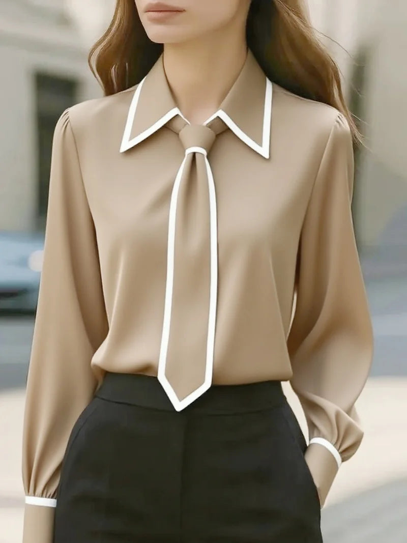 Tie Blouse | OWNLUXE