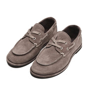 Women's Round Toe Leather Retro Loafers – Shop at OWNLUXE