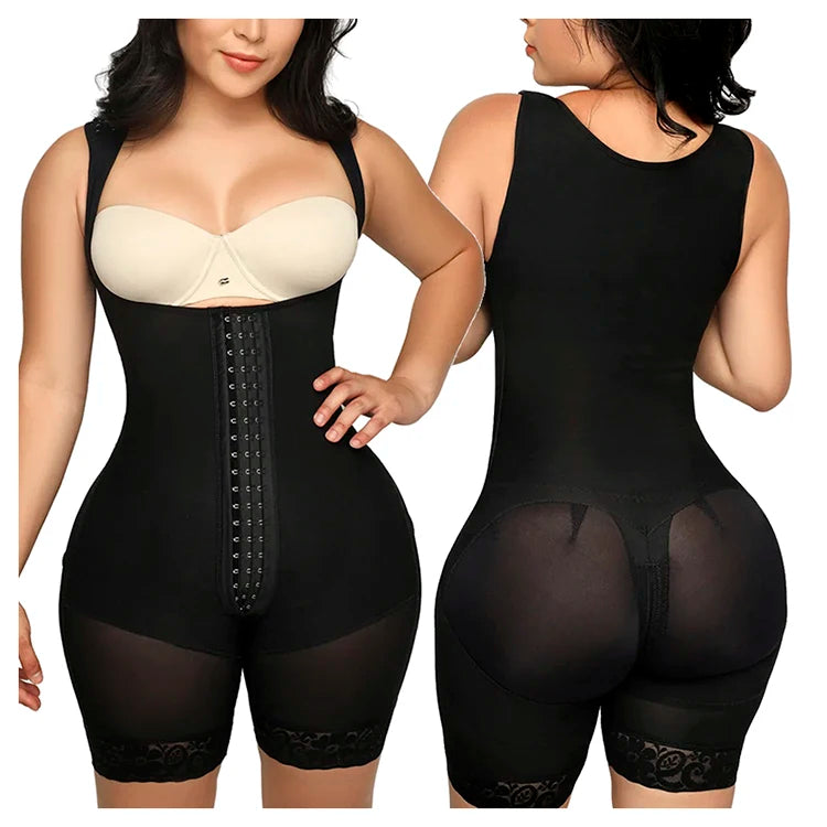 Tummy Control Bodysuit Shapewear – Firm Slimming Body Shaper
