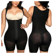 Firm Control Seamless Bodysuit Shaper - Wire-Free Full Body Shapewear