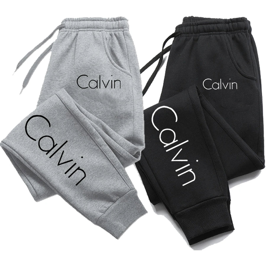 Casual Printed Sports Running Trousers - Unisex Gym Sweatpants