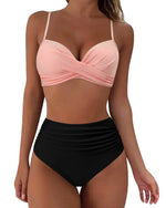 Load image into Gallery viewer, Vintage High Waist Bikinis 2025 Women Push Up Swimwear Printed Swimsuit Female Beachwear Summer Bathers Bathing Suit Swimming
