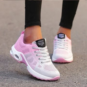 Breathable Patchwork Lace-Up Sneakers for Everyday Wear
