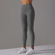 Women's High Waist Leggings (Taupe) | OWNLUXE