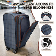 Spinner Luggage Set – Lightweight 3‑Piece Travel Suitcases