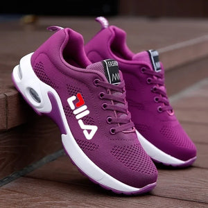 Women’s Lightweight Mesh Sneakers – Breathable & Summer-Ready | Baskets légères en maille pour femme – Respirantes pour l’été