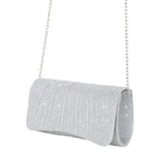 Load image into Gallery viewer, Pleated Evening Clutch Bag – Elegant Party Style | Pochette de Soirée Plissée – Style Élégant pour Soirée
