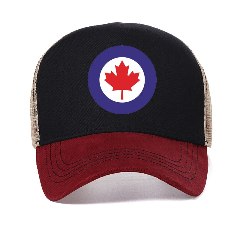 Canada Military-Style Trucker Cap — Breathable Mesh Tactical Hat | OWNLUXE