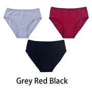 Women's Seamless Cotton Briefs 3-Pack | 6 Colors | OWNLUXE