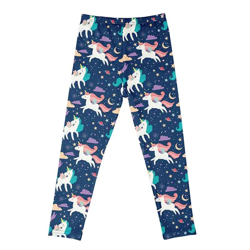 Kids Girls Leggings Casual Soft Comfortable Milk Silk | OWNLUXE