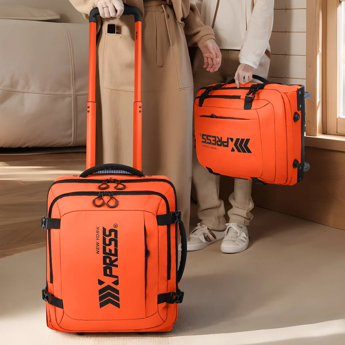 Compact Carry-On Luggage – Lightweight & Waterproof