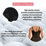 Full Body Shaper Bodysuit - Breathable Tummy Control & Butt Lifter with Mesh Design