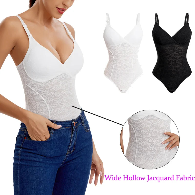 Lace Shaping Bodysuit | OWNLUXE