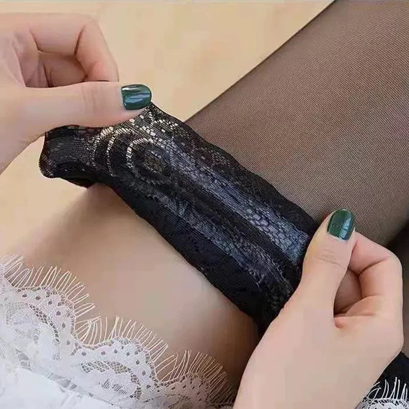 Lace Over Knee Socks | OWNLUXE