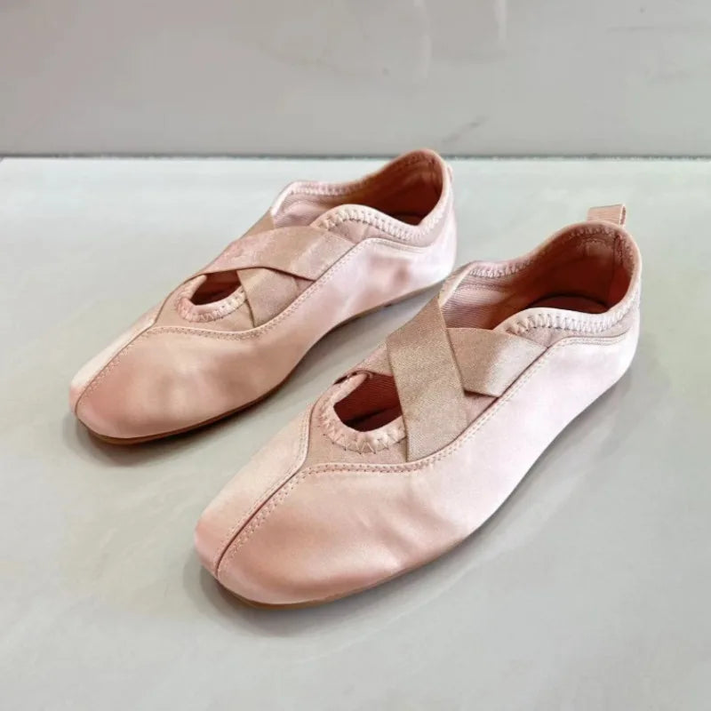 Women's Round Toe Lightweight Flats – Shop at OWNLUXE