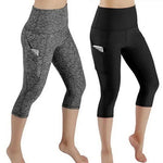 Load image into Gallery viewer, 🔹 High-Stretch Pocket Leggings for Women – Yoga &amp; Maternity Comfort | Legging femme extensible avec poches – Confort yoga &amp; maternité
