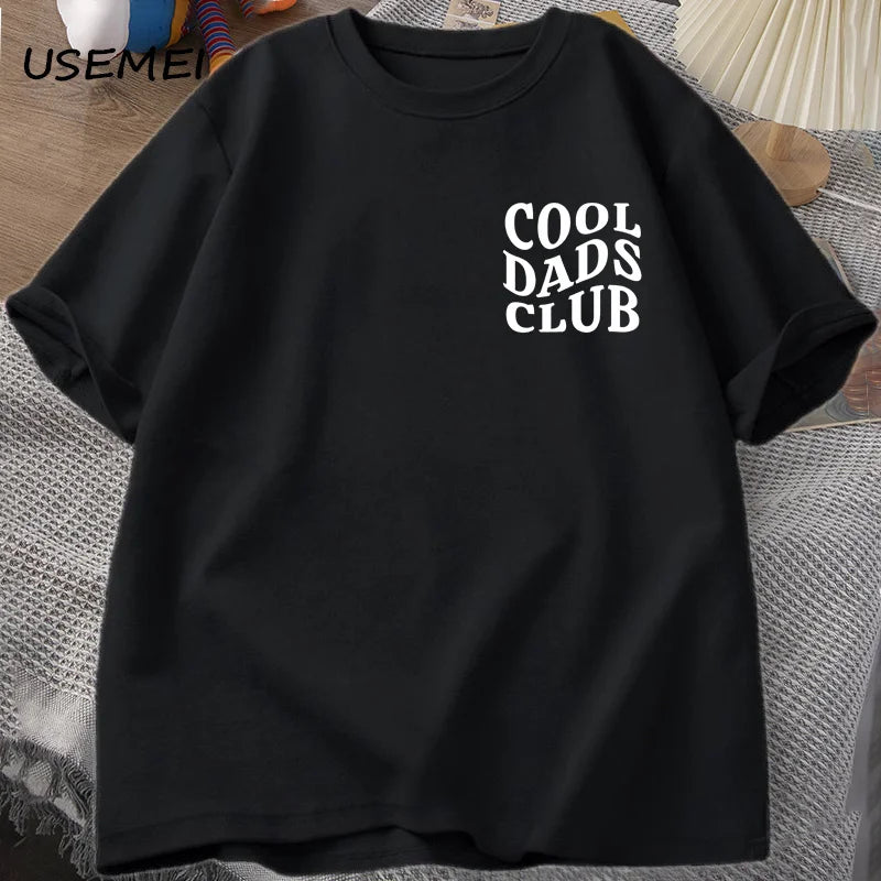 Cotton Oversized Dad T-Shirt | OWNLUXE